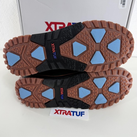 Xtratuf AIMR300 Boots Mens 12 Olive 6" ADB Ice Fleece Lined Waterproof Ankle - Picture 6 of 9